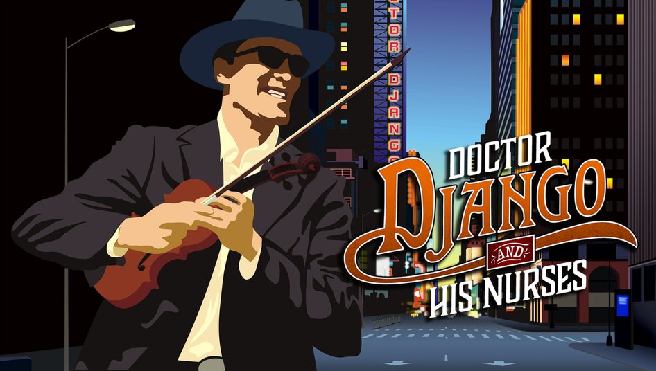 Doctor Django with violin